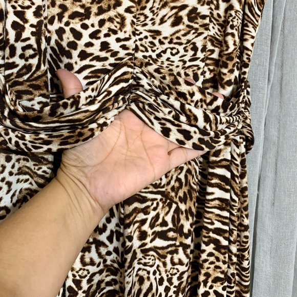 Michael Kors Leopard jump suit gold metallic - Picture 3 of 6